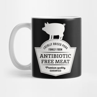 Local Farm Market Pig Shirt Mug